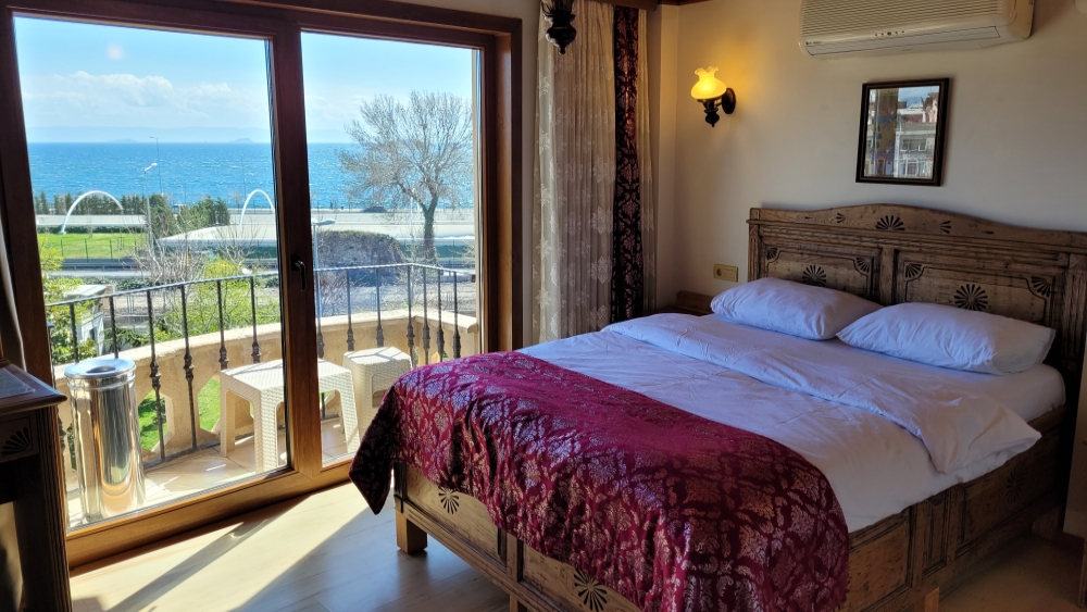 room with sea view
